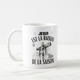 Caneca De Café Jesus est la raison de la saison, Noel, Paque