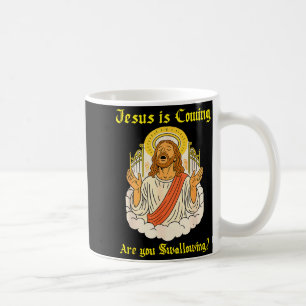 Caneca De Café Jesus Está Chegando Você É Cristão Jesus Dizendo D