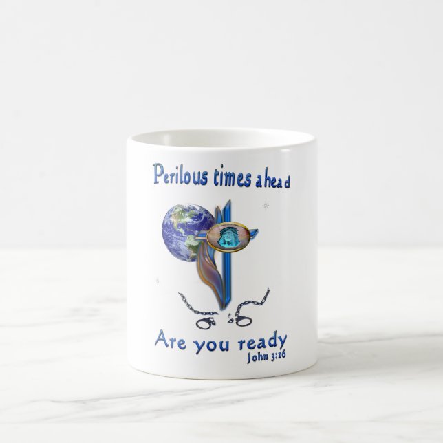 Caneca De Café Jesus está vindo (Centro)