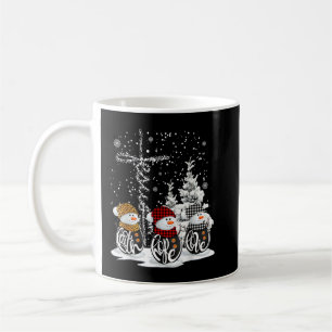 Caneca De Café Jesus Faith Hope ama Snowman Engraçado Xmas Para C