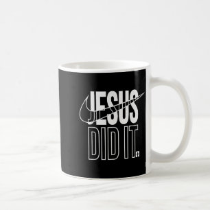 Caneca De Café Jesus Fez Ele Ressuscitou Cruz Cristã Religiosa