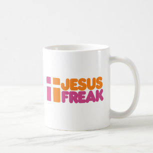 Caneca De Café Jesus Freak Parody