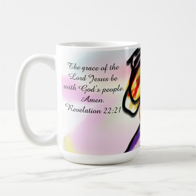 Caneca De Café jesus here  (Esquerda)