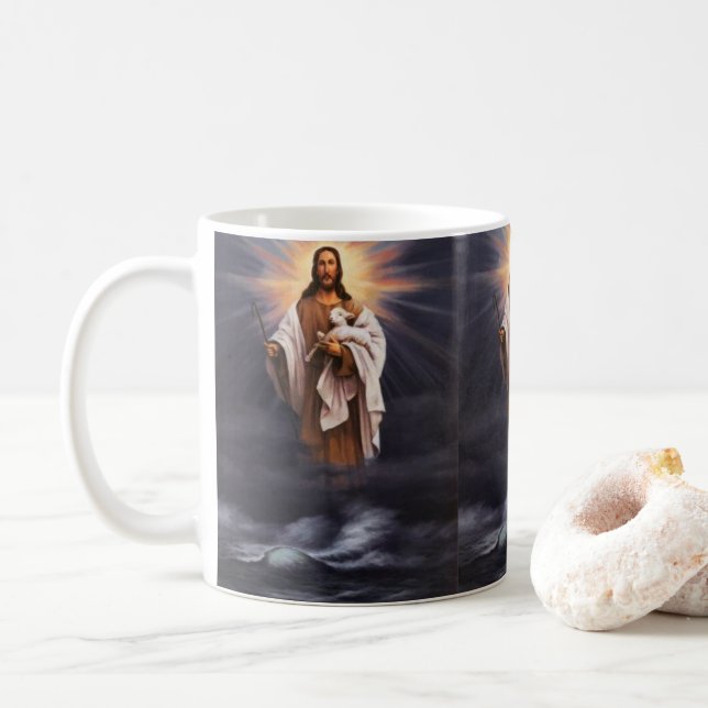 Caneca De Café Jesus Mugs (Com Donut)