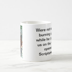 Caneca De Café Jesus na estrada a Emmaus