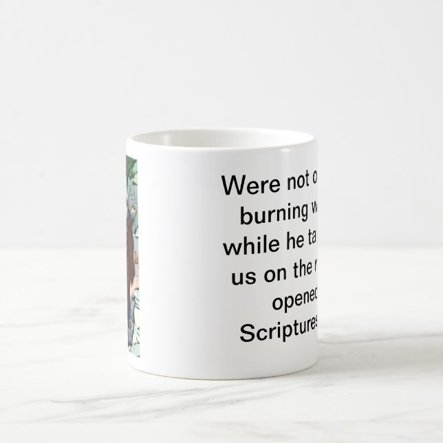 Caneca De Café Jesus na estrada a Emmaus (Centro)