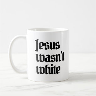 Caneca De Café Jesus não era branco