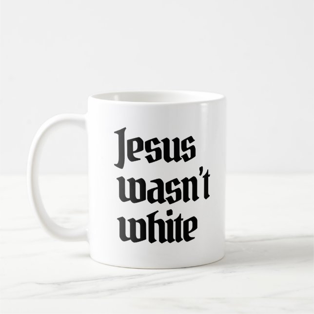 Caneca De Café Jesus não era branco (Esquerda)