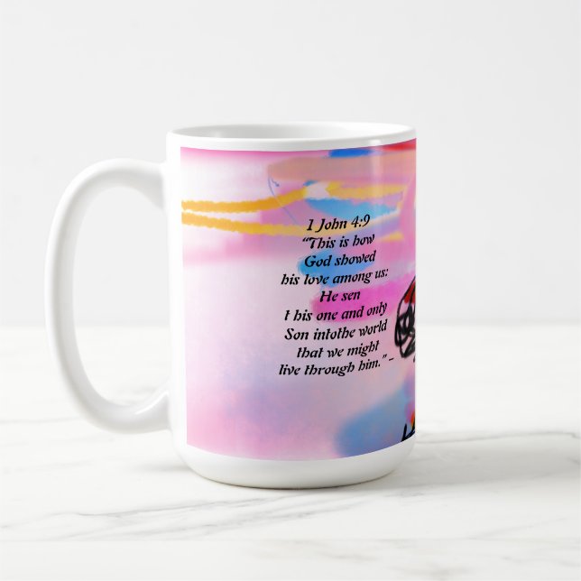 Caneca De Café jesus nos ama (Esquerda)