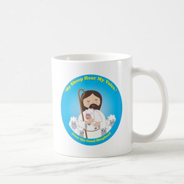 Caneca De Café Jesus o bom pastor (Direita)