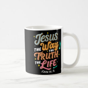 Caneca De Café Jesus O Caminho Verdade Vida João 14 6 Bíblia Cris
