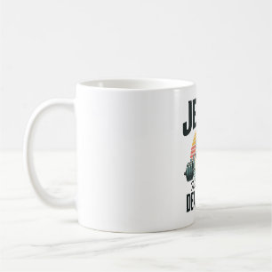 Caneca De Café Jesus O Levantador de Peso Definitivo Vintage