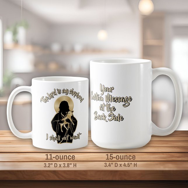 Caneca De Café Jesus Pastor (Criador carregado)