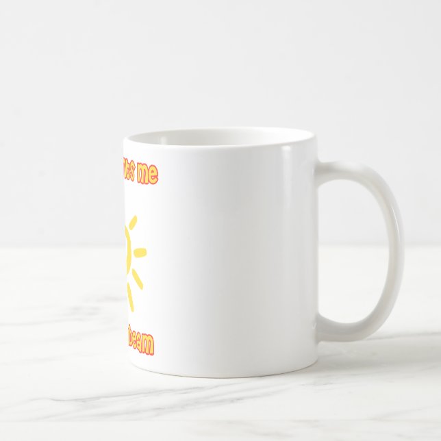 Caneca De Café Jesus quer-me para um raio de sol (Direita)