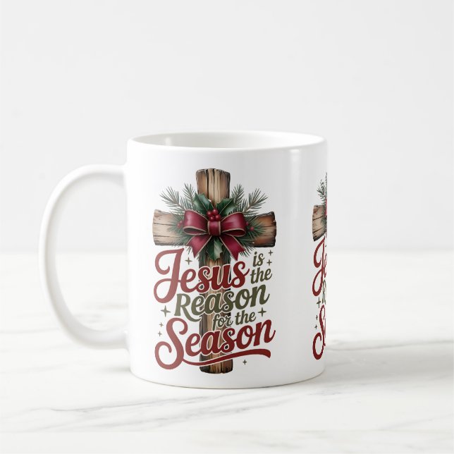 Caneca de Café Jesus Razão Temporada (Esquerda)
