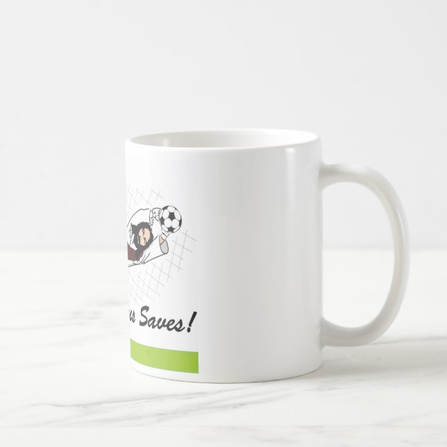 CANECA DE CAFÉ JESUS SALVAR! (Direita)