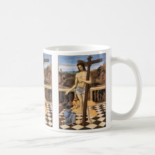 Caneca De Café Jesus Sangue Da Arte Religiosa Redenha (Direita)