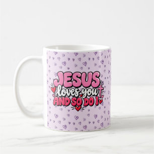 Caneca De Café Jesus te ama e eu também