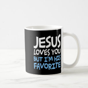 Caneca De Café Jesus Te Ama Mas Eu Sou Sua Religião Favorita Cami