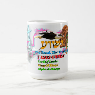 Caneca De Café Jesus The Way ,The Truth. Life! Lion Of Judah