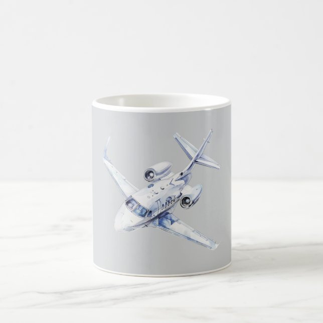 Caneca De Café Jet Airplane (Centro)