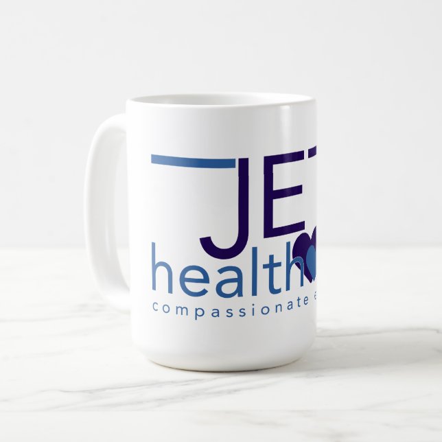 Caneca De Café JET Healthcare Mug (Frente Esquerda)