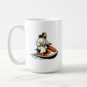 Caneca De Café Jet-Ski Jesus
