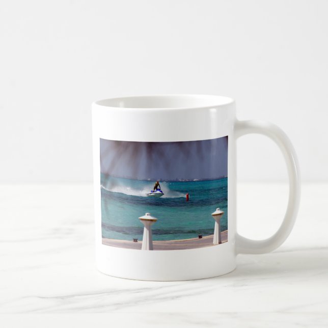 Caneca De Café Jet Ski Paradise (Direita)