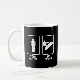 Caneca De Café Jet Skiing Meu Pai Jet Skier Jetskiing Watercraf