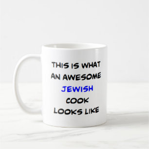 Caneca De Café jewish cook, awesome