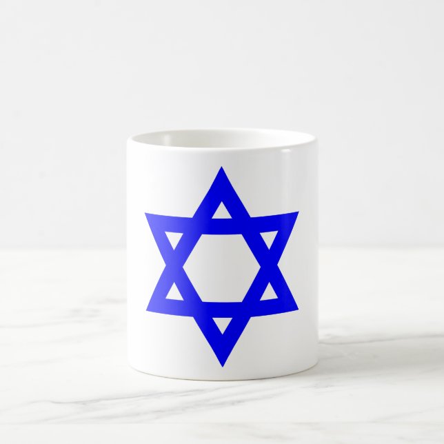 Caneca De Café ✡︎ Jewish Star de David (Centro)