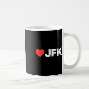 Caneca De Café Jfk Amor - Como Coração Seu Melhor Favorito_ Jfk