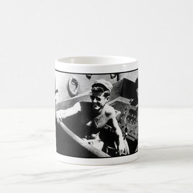 Caneca De Café JFK em PT-109 (Centro)