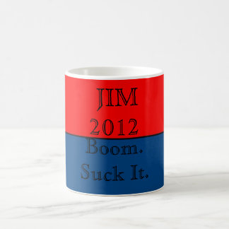 Caneca De Café Jim 2012: Crescimento. Sugue-o