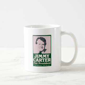 Caneca De Café Jimmy Carter afligiu o olhar cortado