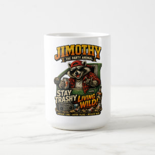 Caneca De Café Jimothy o guaxinim de Seattle
