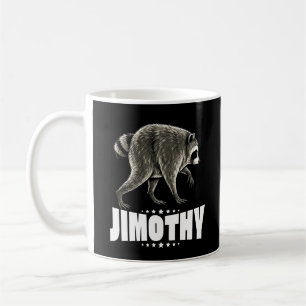 Caneca De Café Jimothy O Guaxinim Viral