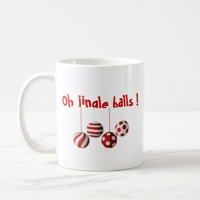 Caneca De Café Jingle Ball Mug! (Esquerda)