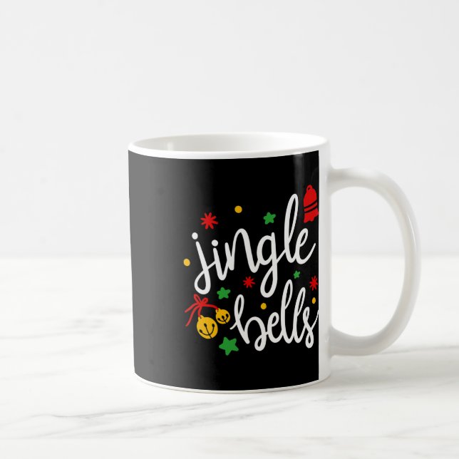 Caneca De Café Jingle Bells Jingle All The Way Xmas Gift Christma (Direita)