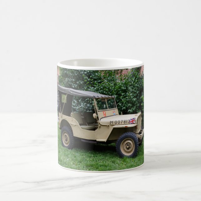 Caneca De Café Jipe do MB de Willys (Centro)
