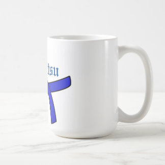 Caneca de café Jiu-Jitsu Blue Belt