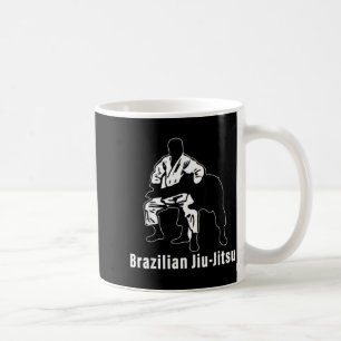 Caneca De Café Jiu-Jitsu Brasileiro BJJ Grappling Luta no Chão