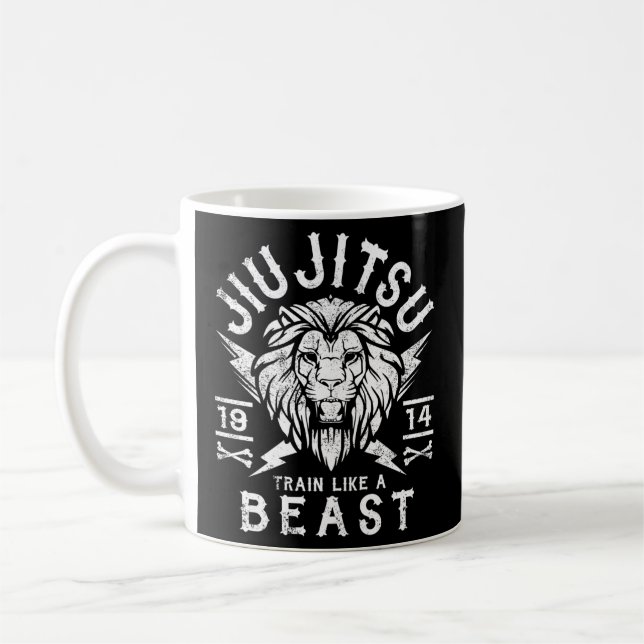 Caneca De Café Jiu Jitsu brasileiro Jiu Jitsu Mma Bjj (Esquerda)
