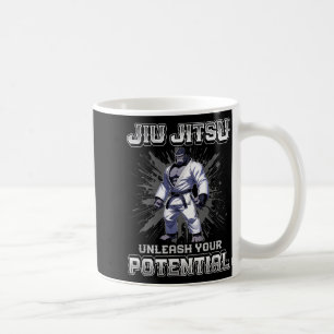 Caneca De Café Jiu Jitsu Brasileiro MMA e Grappling BJJ Gorila