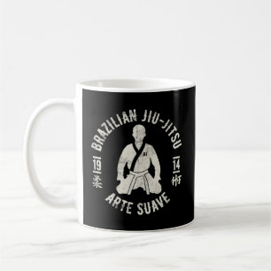 Caneca De Café Jiu Jitsu E Suave Oss Bjj