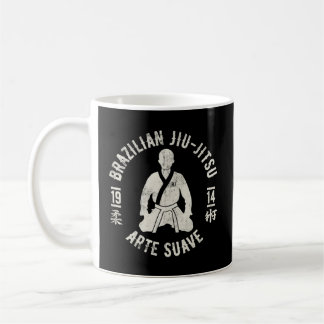 Caneca De Café Jiu Jitsu E Suave Oss Bjj