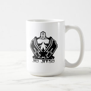Caneca De Café Jiu Jitsu - o lutador prepara-se