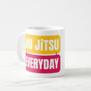 Caneca De Café Jiu Jitsu todos os dias
