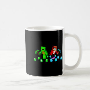Caneca De Café Jj E Mikey Feliz Aniversário 