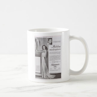 Caneca De Café Joana Crawford em Adrien para a propaganda de seda